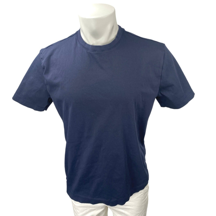 Banana Republic Luxe Touch Performance Men's Blue Short Sleeve Tee T-shirt Top L