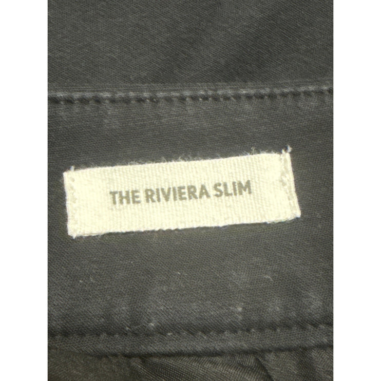 Ann Taylor LOFT The Riviera Slim Black Relaxed Straight Crop Trousers Pants 14