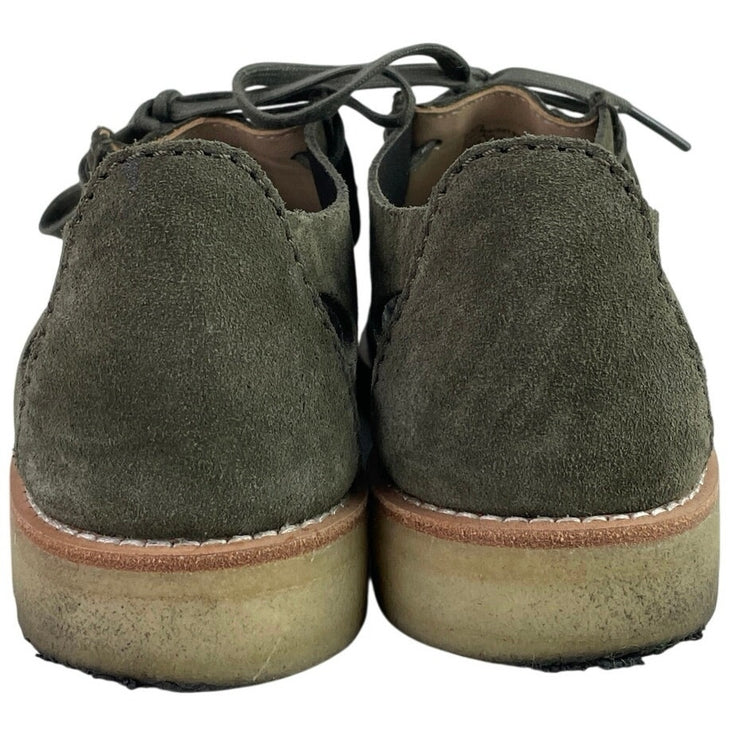 KITH Ronnie Fieg Clarks 8th St Brixham Green Suede Leather Low Top Flat Shoes 8