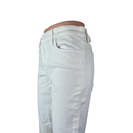 Joe's Women's White High Rise Ankle Classic Skinny Jeggings Denim Jeans Pants 28