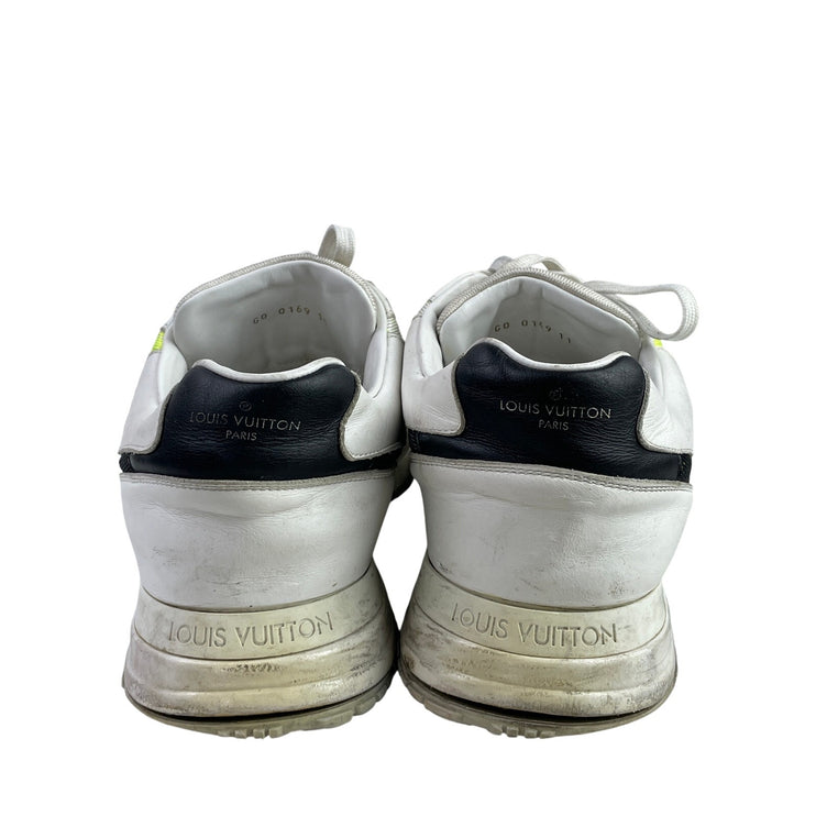 Louis Vuitton Run Away Men's White Lace Up Low Top Sneakers Shoes Size 11.5