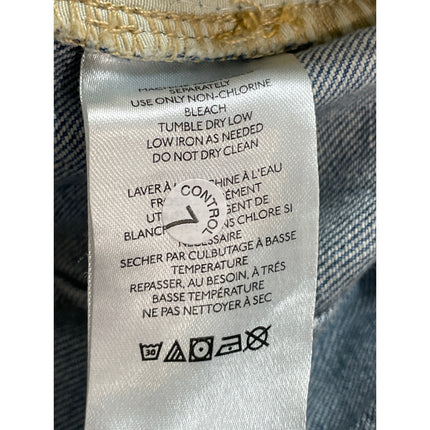 Urban Outfitters BDG Women's Blue High Rise Lace Up Flared Denim Jeans Size 26