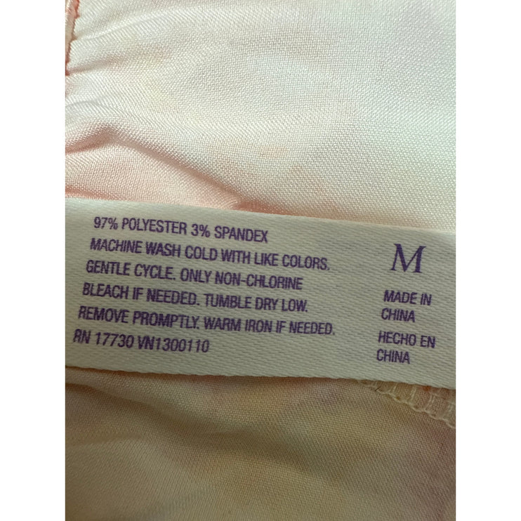 Stars Above Multicolor Silky Satin Marble Print 2Pc Sleepwear Robe Set Size M