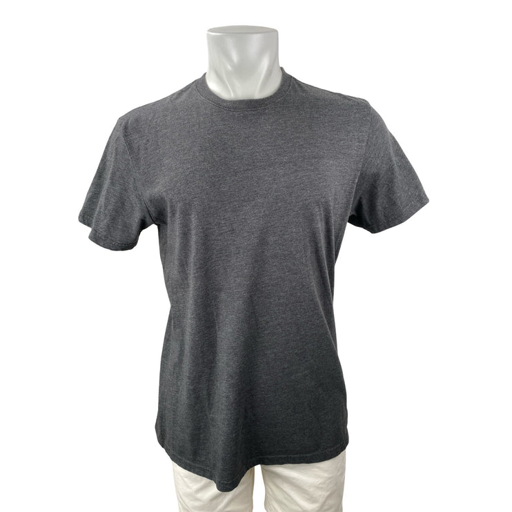 Billabong Men's Black Gray Short Sleeve Crew Neck Basic T Shirt Tee Top Size M
