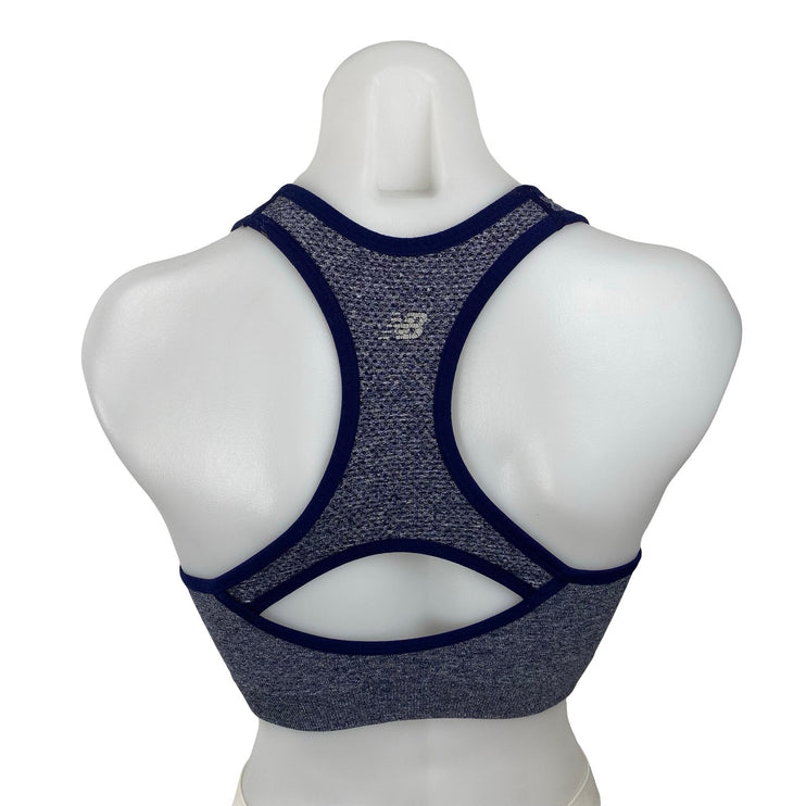 New Balance Seamless Medium Impact Gym Athletic Activewear Sports Bra Tank Top S