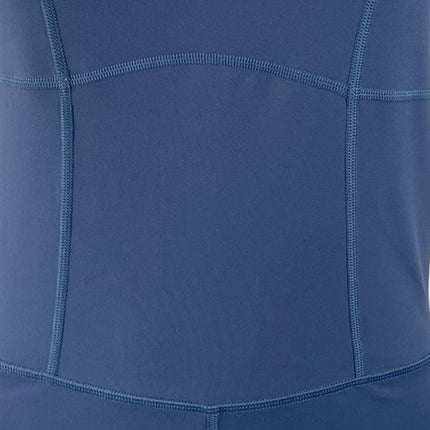 Greyson Tika Blue Sleeveless Yoga Gym Athletic Activewear Tank Romper Jumpsuit S