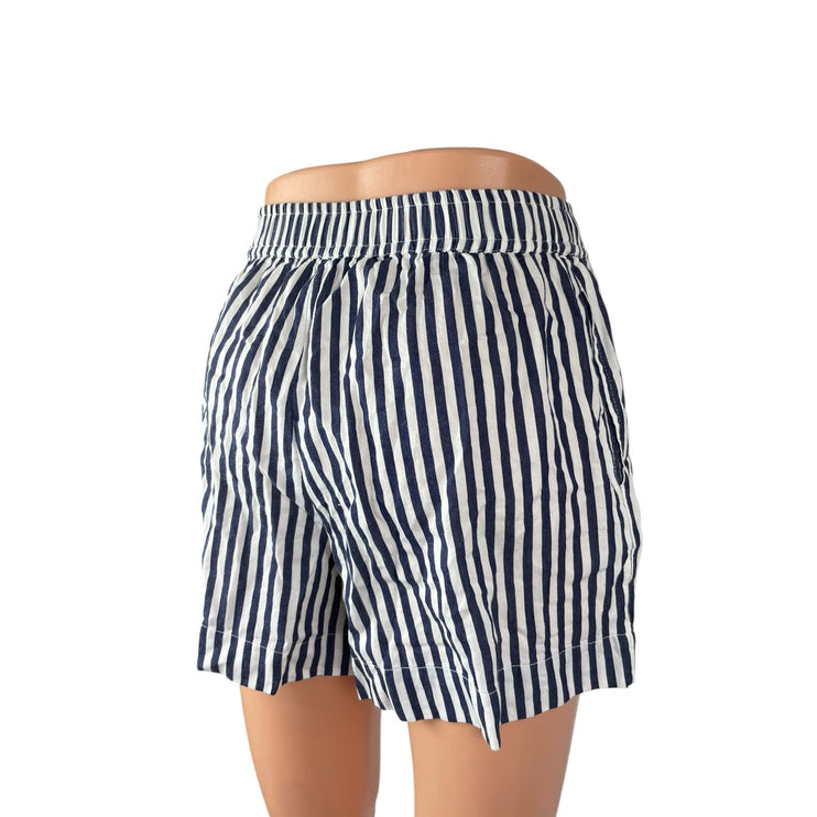 NEW Anthropologie Wren Women's Stripe Yoga Athletic Activewear Boxer Short XXS