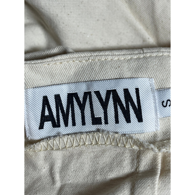 Amylynn Multicolor Colorblock Sleeveless Halter Open Back A Line Mini Dress S