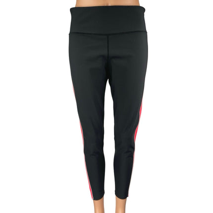 Soul Women's Black High Waisted Skinny Leg Activewear Workout Leggings Pants L