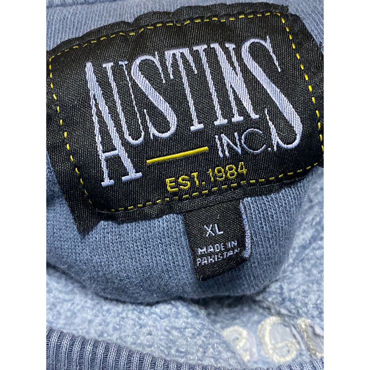 Austins Narragansett Blue Long Sleeve Crew Neck Sweatshirt Sweater Top Size XL