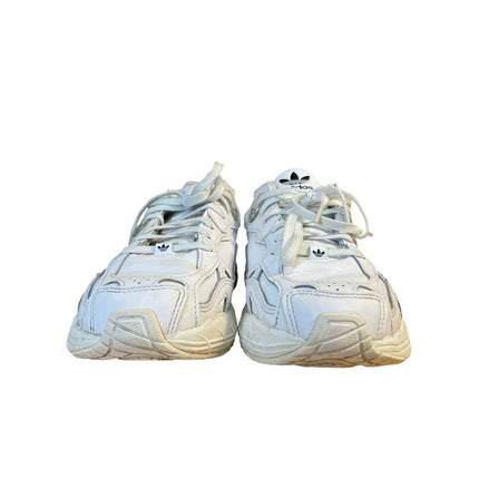 Adidas Originals Astir Women's All White Lace Up Athletic Running Shoes Size 9