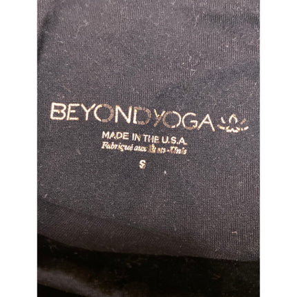 Beyond Yoga Velvet Motion Black Skinny Gym Athletic Activewear Leggings Pants S