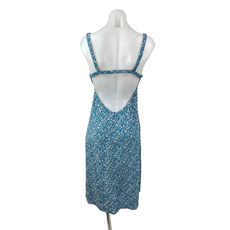 Princess Polly Georgia Floral Sleeveless Sweetheart Neck Midi A-Line Dress Sz 6