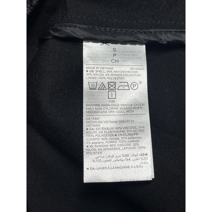Old Navy Women's Black Long Sleeve Notch Lapel Blazer Suit Coat Jacket Size S