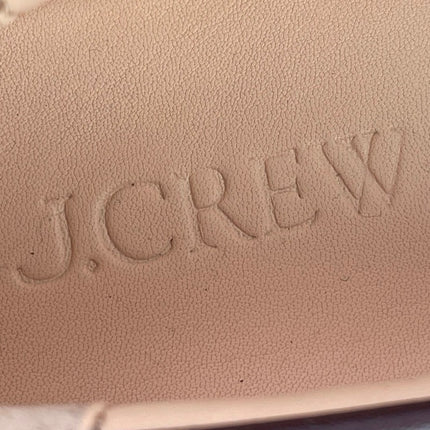 NEW J.Crew Haircalf Classic Womens Purple Leather Lace Up Flat Loafer Shoes Sz 9