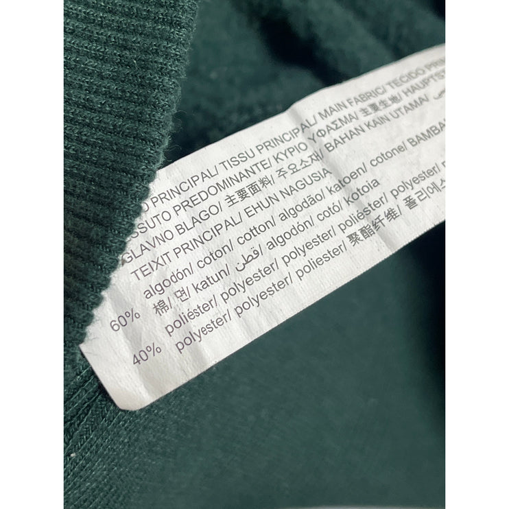 Zara Women's Green Long Sleeve Turtleneck Fleece Sweater Sweatshirt Top Size S