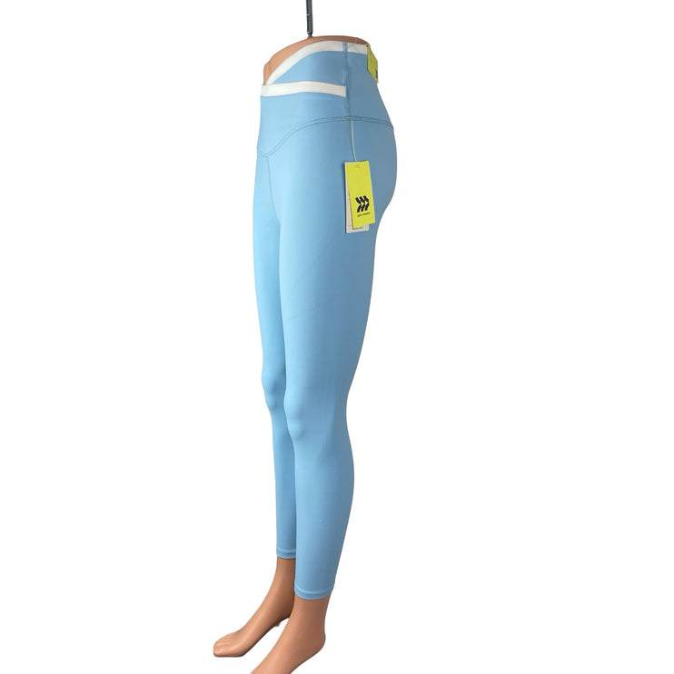 NEW All in Motion Blue High Rise Yoga Workout Athletic Leggings Pants Size M