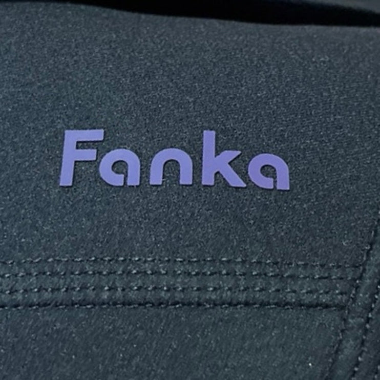 Fanka Black Body Sculpt Reversible Compression Athletic Fitness Bike Shorts S