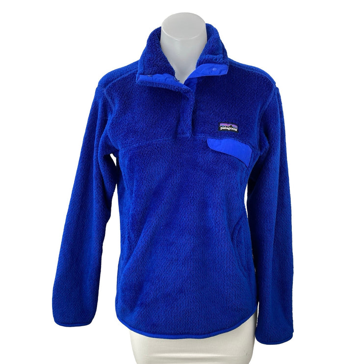 Patagonia Re-Tool Snap-T Fleece Long Sleeve Collared Sweater Sweatshirt Top Sz S