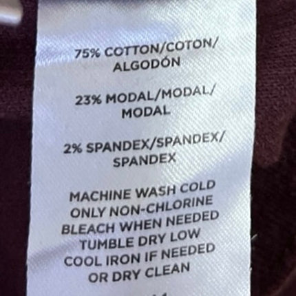 Ann Taylor LOFT Red Corduroy Velvet Velour High Rise Skinny Denim Jeans Pants 26