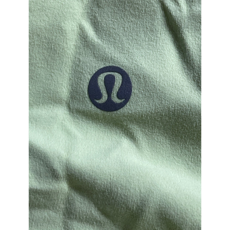 Lululemon Green V Neck Sleeveless Yoga Gym Athletic Activewear Crop Tank Top S