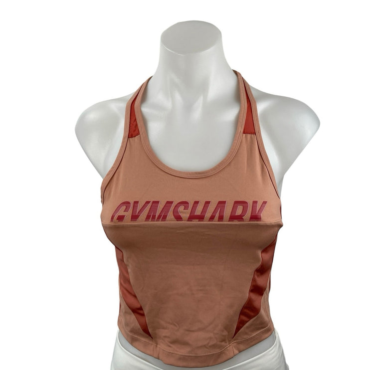 Gymshark Turbo Vest Women's Sleeveless Yoga Athletic Activewear Crop Tank Top XS