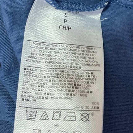 Banana Republic Soft Wash Men's Blue Short Sleeve Crew Neck Tee T-Shirt Top Sz S