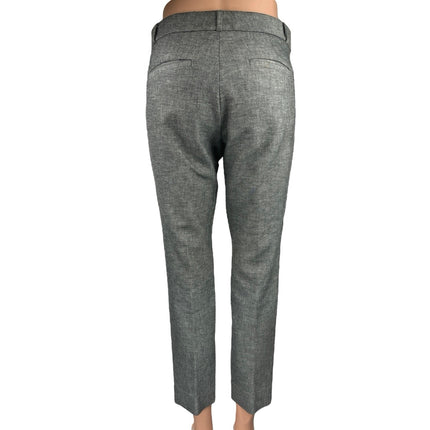Banana Republic Sloan Women's Gray Straight Leg Trouser Dress Pants Size 4