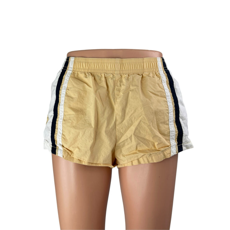 Urban Outfitters BDG Women's Yellow High Rise Elastic Waist Mini Shorts Size M