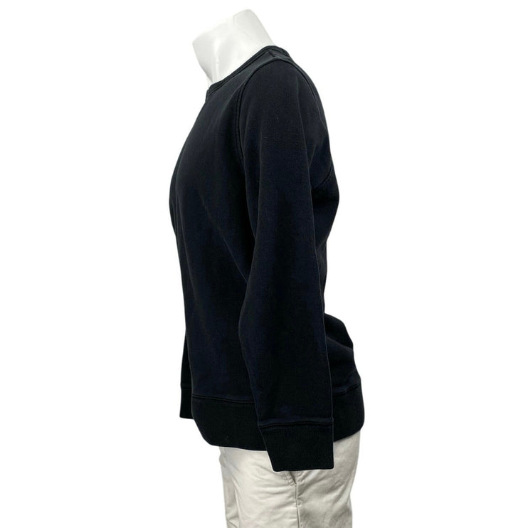 Banana Republic Men's Black Long Sleeve Crew Neck Sweater Sweatshirt Top Size M