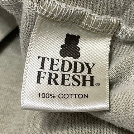 Teddy Fresh Men's Green Cotton Short Sleeve Crew Neck Pocket T Shirt Tee Top L