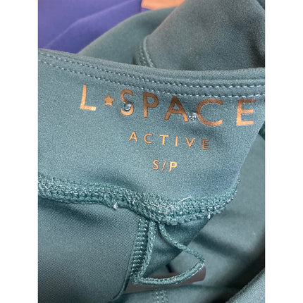 L Space Make Waves Color Block Sleeveless Yoga Workout Athletic Activewear Set S