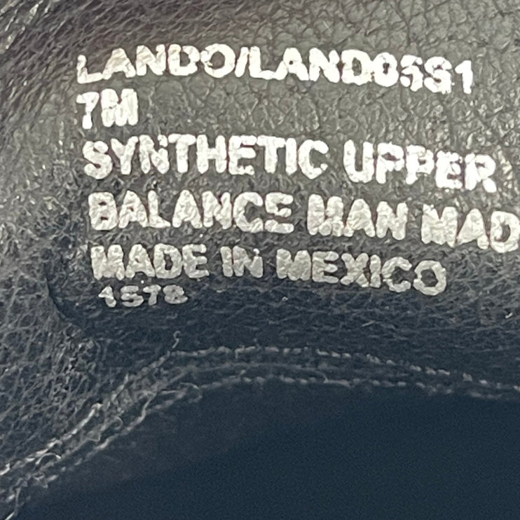 Steve Madden Lando Black Leather Slip On Toe Chunky Platform Loafers Shoes 8M