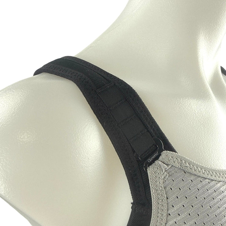 Glamorise Color Block Yoga Workout Athletic Activewear Tank Sports Bra Top 32DD