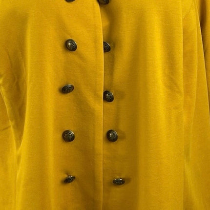 NEW Modcloth Glam Believer Long Sleeve Shirt Military Blazer Coat Jacket Top 3X