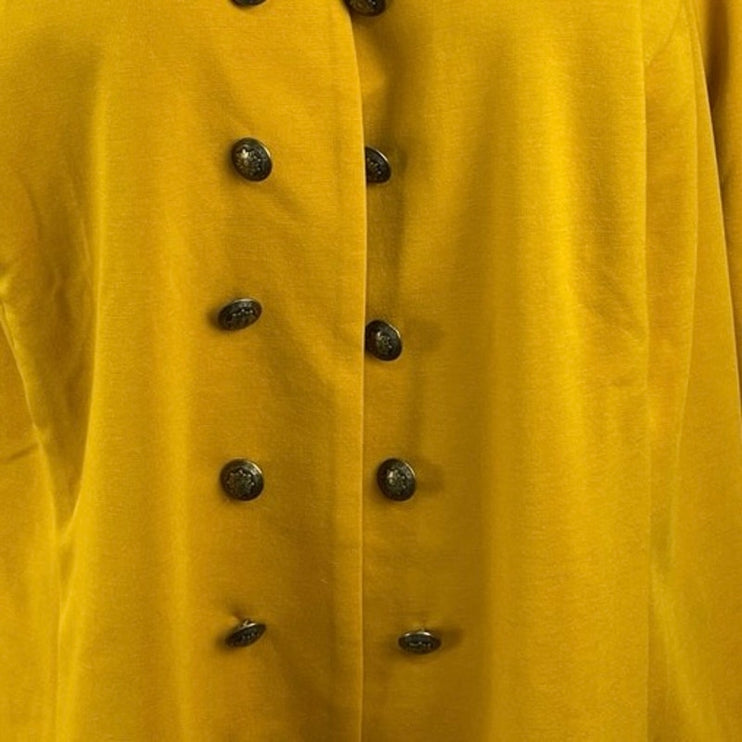 NEW Modcloth Glam Believer Long Sleeve Shirt Military Blazer Coat Jacket Top 3X