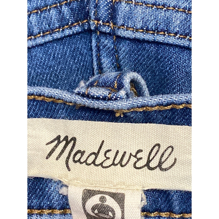 Madewell Roadtripper Women's Blue High Waisted Straight Leg Denim Jeans Size 32