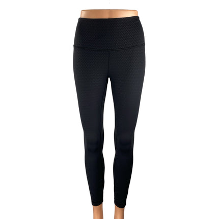 Lululemon Black High Rise Skinny Yoga Gym Athletic Activewear Leggings Pants 6