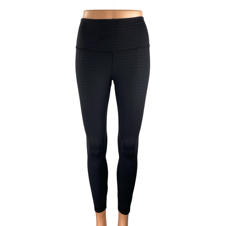 Lululemon Black High Rise Skinny Yoga Gym Athletic Activewear Leggings Pants 6