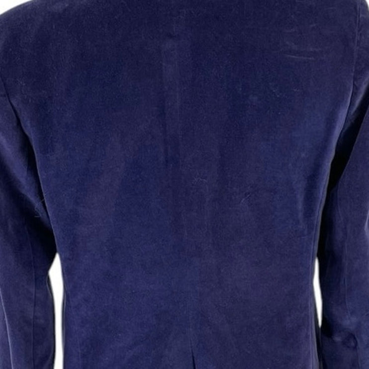 Aritzia Babaton Samuel Velvet Velour Slim Double Breasted Blazer Coat Jacket 2