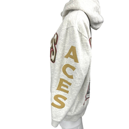 WNBA Unisex Basketball Womens NBA Long Sleeve Hoodie Hooded Sweatshirt Sweater L