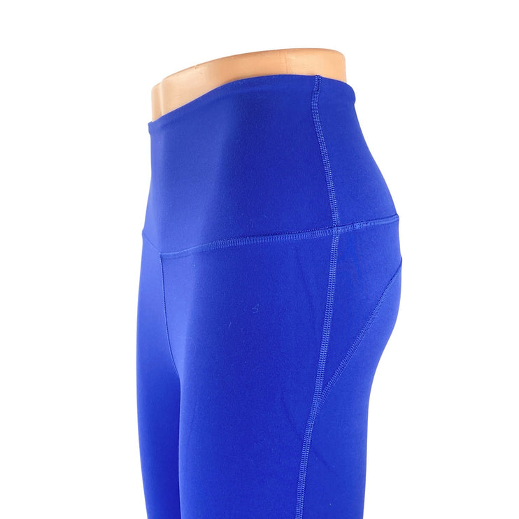 Lululemon Women's Blue High Rise Yoga Workout Gym Flared Leggings Pants Size 2