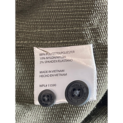 Weatherproof Men's Green Corduroy Collared Long Sleeve Button Down Shirt Top M