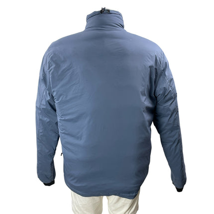 Canada Goose Men's Blue Long Sleeve Full Zip Pocket Puffer Coat Jacket Size XL