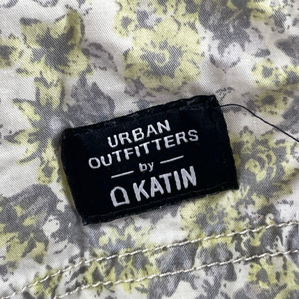 Katin X Urban Outfitters Men's Green Botanical Summer Beach Resort Swim Shorts M