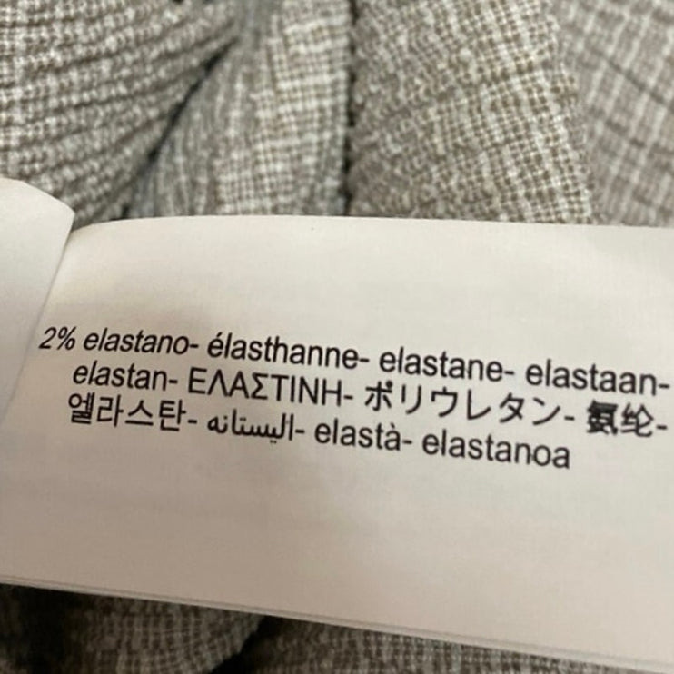 Zara Cream Beige Strapless Sleeveless Bandeau Tube Bodycon Midi Dress Size S