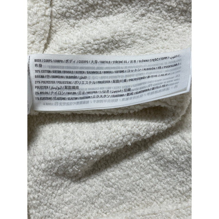 Abercrombie & Fitch White Knit Tie Front Sleeveless Crop Sweater Tank Top Sz XS