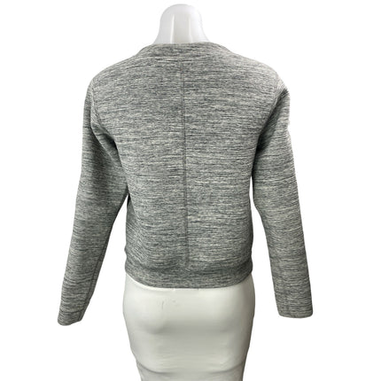 Lululemon Women's Gray Zipper Long Sleeves Heather Knit Pullover Sweater Top M