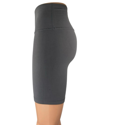 Aritzia TNA Atmophlex Women's Gray Mid Rise Athletic Running Biker Shorts Sz XS