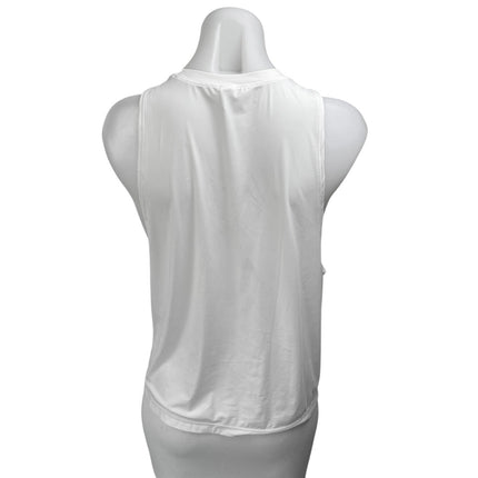 Soulcycle Women's White Sleeveless Activewear Training Muscle Tee Tank Top Sz M